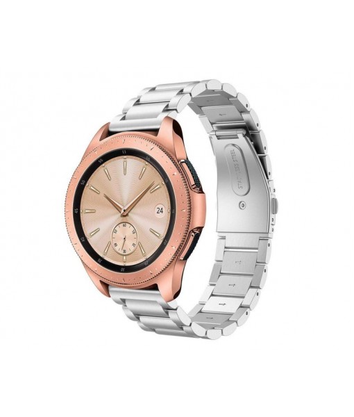 Curea Ceas Tech Stainless Compatibila Cu Samsung Galaxy Watch, 46mm , Silver